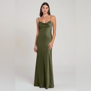 Jenny Yoo Addison Dress in Olive - size 6